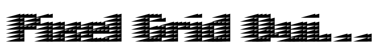 Pixel Grid Quick Reg M
